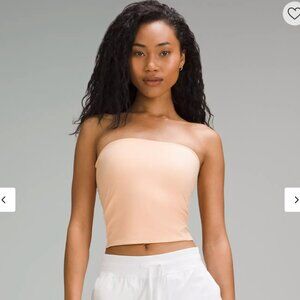 Wundermost Ultra-Soft Nulu Tube Top - Peach Bellini